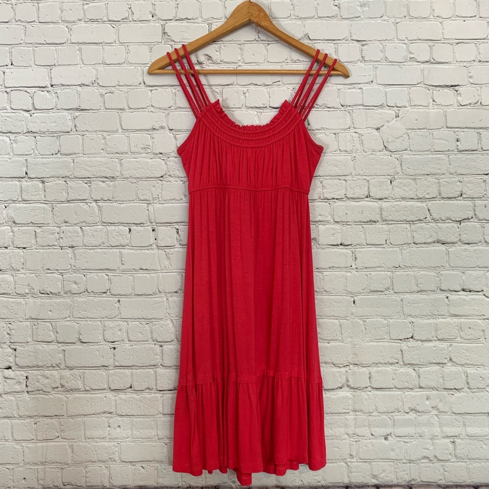 pink forever 21 strappy dress🖤
